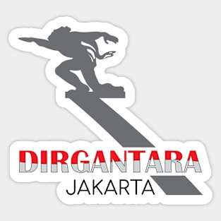 Dirgantara Statue - 03 Sticker